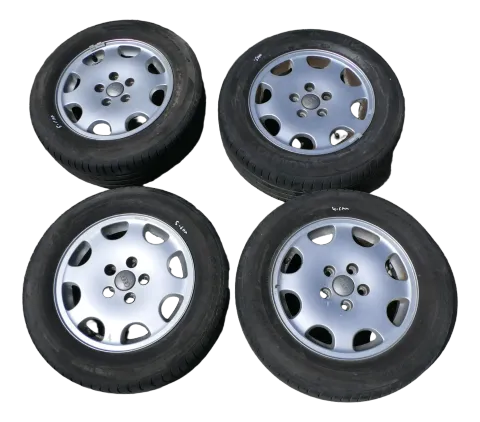 Audi A4 B5 A6 4B Alufelgen 205/60 R15 91H 6jx15H2 ET45 Reifen Felgen 5-6mm Ronal