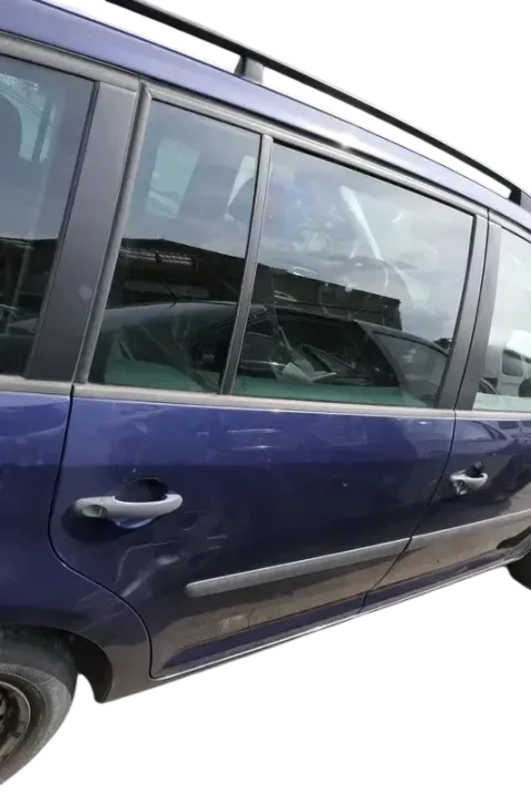 VW Touran 1T3 1T Tür hinten rechts Beifahrerseite blau LB5N