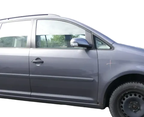 VW Touran 1T3 1T Tür vorne rechts Beifahrertür grau LD7X ohne Anbauteile