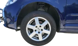4x VW Golf 6 Plus 5M 195/65 R15 91H Winterreifen M+S Felgen Reifen M&S ca.5-6mm - Bild 9