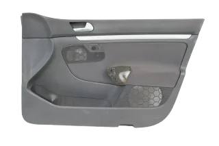 1x Golf 5 Limousine Türverkleidung Verkleidung Tür vorne rechts 4/5-Türer schwar - Bild 1