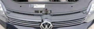 Golf Plus 5M Grill Kühlergrill VW Zeichen Logo schwarz ab ca. 2009 Chrom Emblem - Bild 2