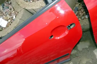 VW Passat 3B 3BG Limousine Tür hinten links rot LY3D Fahrertür - Bild 3