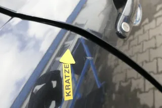 Skoda Octavia 1U Limousine Tür hinten rechts schwarz LF9R - ohne Anbauteile - Bild 3
