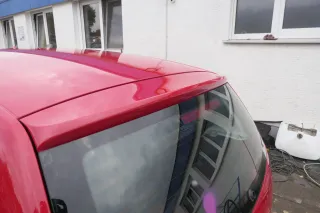 VW Fox 5Z Heckklappe Kofferraumklappe Klappe hinten + Scheibe rot LY3D - Bild 4