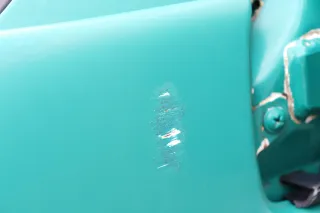 VW LT 35 2D Kotflügel vorne links grün L9ß2 - Bild 4