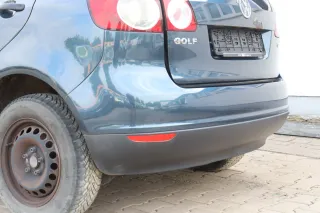 VW Golf 5 Plus 5M1 V Stoßstange hinten Heckstoßstange Stoßfänger grau blau LC5F - Bild 3