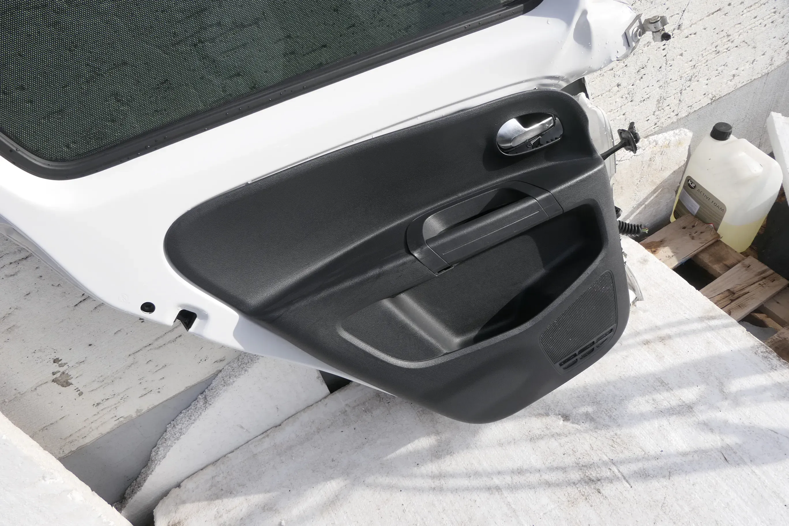 VW Up 1S hinten links Fenster Scheibe in Tür Fensterscheibe 4/5-Türer - Bild 1