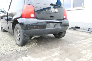 VW Lupo Stoßstange hinten Heckstoßstange Stoßfänger schwaz L041 v - Bild 8