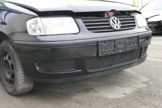 VW Polo 6N2 Stoßstange vorne Frontstoßstange Stoßfänger schwarz LC9Z +Grill d - Bild 4
