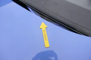 VW Lupo Motorhaube KLappe vorne blau LR5A - Bild 8