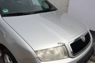 Skoda Fabia 6Y Motorhaube KLappe vorne silber grau LF7T OHNE Grill KEIN-GRILL - Bild 4