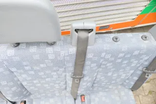 VW Crafter 2E Sprinter 901 902 Sitze hinten Sitz Rückbank 3-er mit Gurt - Bild 5