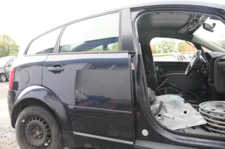 Audi A2 8Z Tür mit Türblatt hinten rechts blau LZ5Q - ohne Anbauteile - Bild 1
