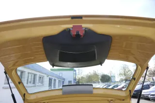 VW Fox 5Z Heckklappe Kofferraumklappe Klappe hinten + Scheibe gelb LY1C - Bild 7