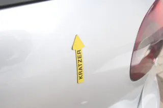 VW Golf 5 V Heckklappe hinten Kofferraumklappe mit Scheibe silber grau LA7W Sil - Bild 5