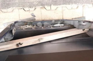 Audi A6 4B C5 Tür Türblatt hinten links blau LY5K ohne Anbauteile - Bild 6