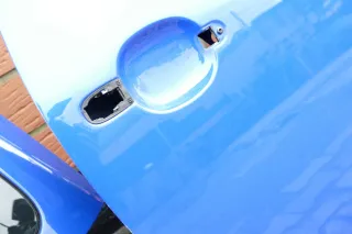 VW Lupo Seat Arosa Tür vorne rechts Beifahrertür blau LW5Z ohne Anbauteile - Bild 2