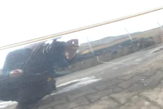 VW Polo 6N2 Heckklappe Klappe hinten Kofferraumklappe schwarz L041 (ohneBremsleu - Bild 3