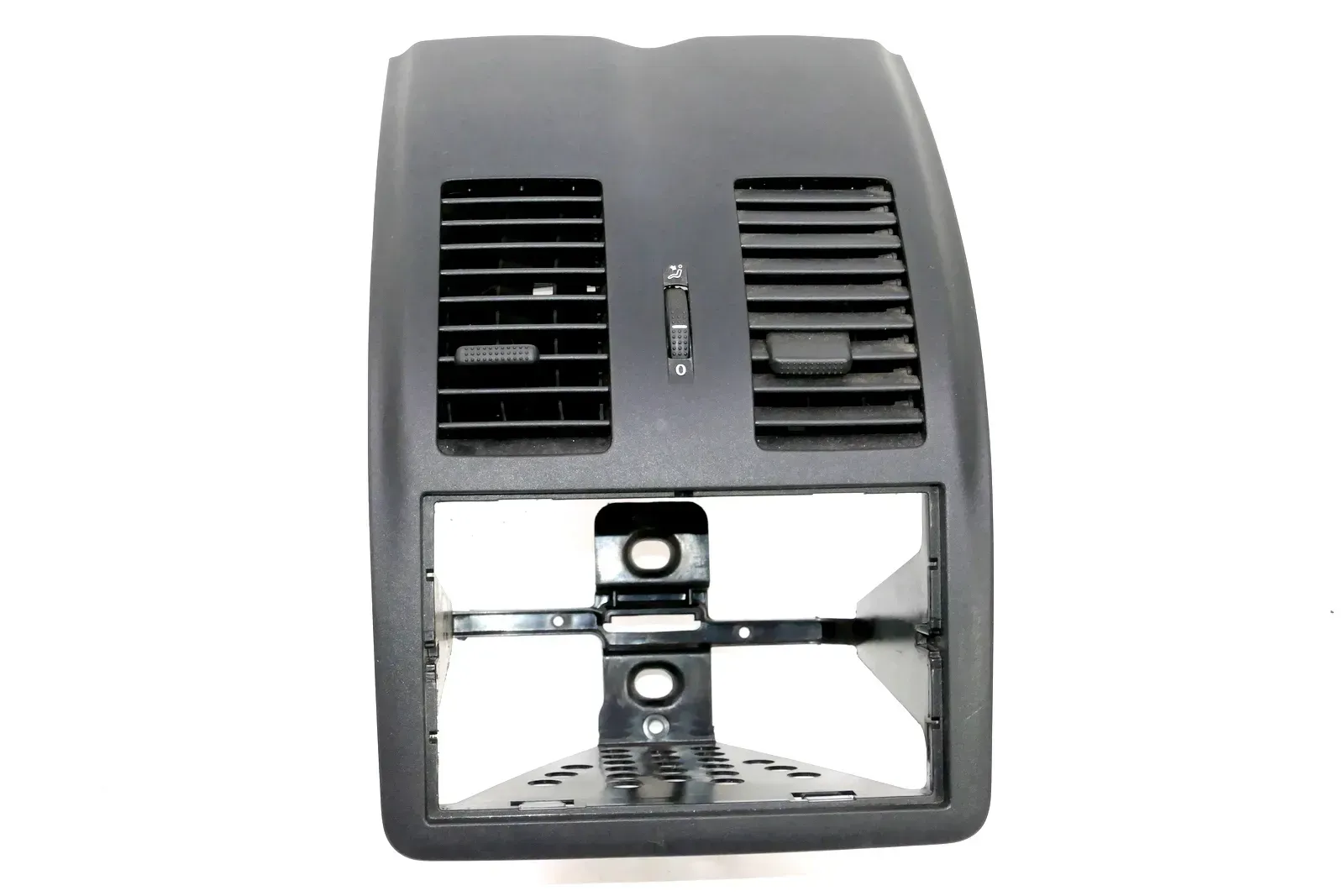 VW Lupo Mittelkonsole Verkleidung um Radio schwarz 6X0858069A - Bild 1