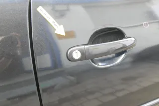 VW Golf 4 Tür vorne rechts Beifahrertür 2/3-Türer schwarz LC9Z ohnAnbauteile - Bild 12