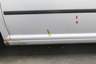VW Golf 4 Bora Tür vorne links Fahrertür 4/5-Türer & Kombi silber LB7Z -ohneAnba - Bild 3