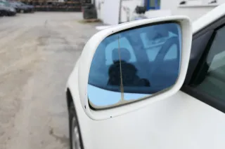 Audi A3 8L elektrischer Spiegel Außenspiegel links mit Glas weiß LY9G - Bild 2