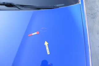 Skoda Fabia 6Y Motorhaube Klappe vorne blau LF5K vorn     (OHNEgrill!) - Bild 8
