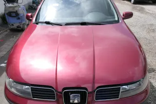 Seat Leon Toledo 1M Motorhaube Haube Klappe vorne rot LS3R - Bild 1