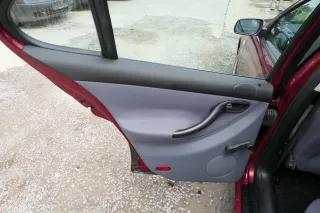 Seat Leon 1M Toledo Türverkleidung Verkleidung Tür hinten links grau schwarz - Bild 3
