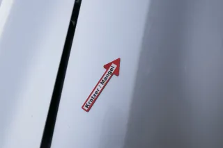 VW Fox Kotflügel vorne links silber LA7W grau - Bild 4