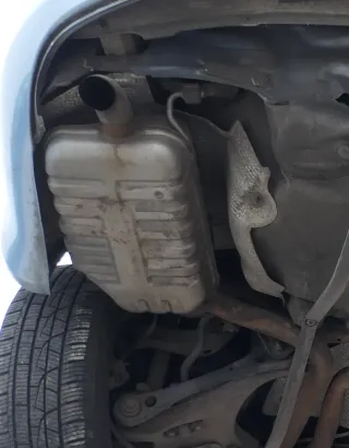1x Audi A4 8E 8H B7 Cabrio Auspuff Endschalldämpfer links hinten 2,5 TDI - Bild 1