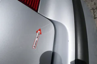VW Polo 9N Fun Heckklappe Kofferraumklappe Klappe hinten silber LA7W metal - Bild 7