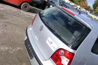 VW Polo 9N Fun Heckklappe Kofferraumklappe Klappe hinten silber LA7W metal - Bild 3