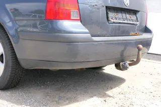VW Golf 4 Kombi Avant Stoßstange hinten Heckstoßstange Stoßfänger grau LC7V - Bild 5