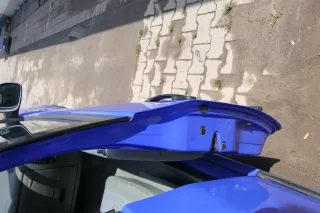 VW Lupo Seat Arosa Tür vorne rechts Beifahrertür blau LS5J (mechanischerFenst - Bild 7