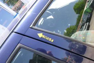 VW Polo 6N 6N2 Tür vorne rechts Beifahrertür 4/5-Türer blau LB5N ohneAnbauteile - Bild 4