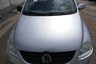 VW Fox 5Z Motorhaube Klappe vorn vorne silber LA7W Haube - Bild 1