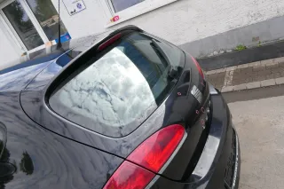Seat Leon 1P Heckklappe Klappe hinten Kofferraumklappe schwarz LC9Z + Scheibe - Bild 4