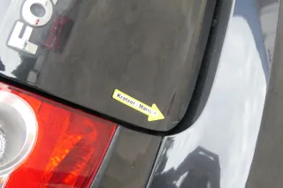VW Fox 5Z Heckklappe Kofferraumklappe Klappe hinten + Scheibe schwarz LC9Z - Bild 7
