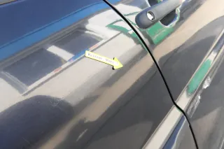 VW Polo 6N 6N2 Tür hinten rechts schwarz LC9Z 4/5-Türer - Bild 6