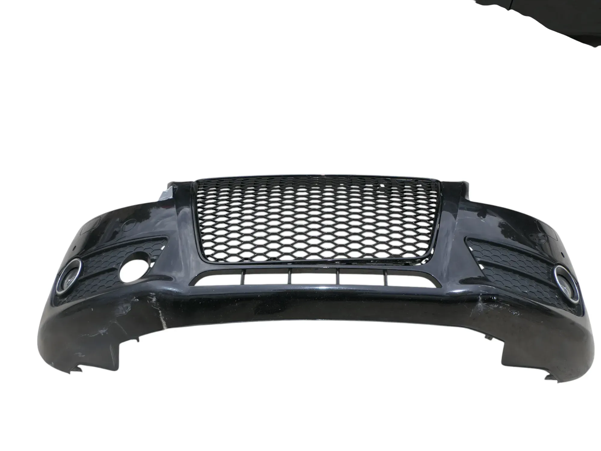 Audi A5 8T Frontstoßstange Stoßstange vorn vorne Stoßfänger schwarz LZ9Y- MÄNGEL - Bild 1