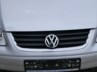 VW Touran 1T Stoßstange vorne Frontstoßstange Stoßfänger silber LA7W - Bild 2