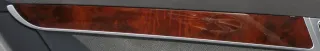 4x Audi A6 4F Türverkleidung Abdeckung Holz Optik Dekor nussbaum Blenden - Bild 2