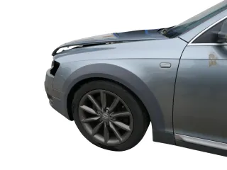 Audi A6 4F C6 Kotflügel vorne links grau LY7E Allroad Quattro 4F0821103E +Leiste - Bild 2