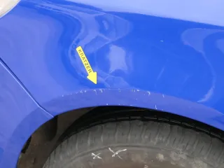 Skoda Fabia 5J Kotflügel vorne links - blau LF5K auch Kombi - Bild 3