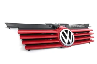 VW Bora Grill Kühlergrill VW Zeichen Logo rot LP3G - Bild 2