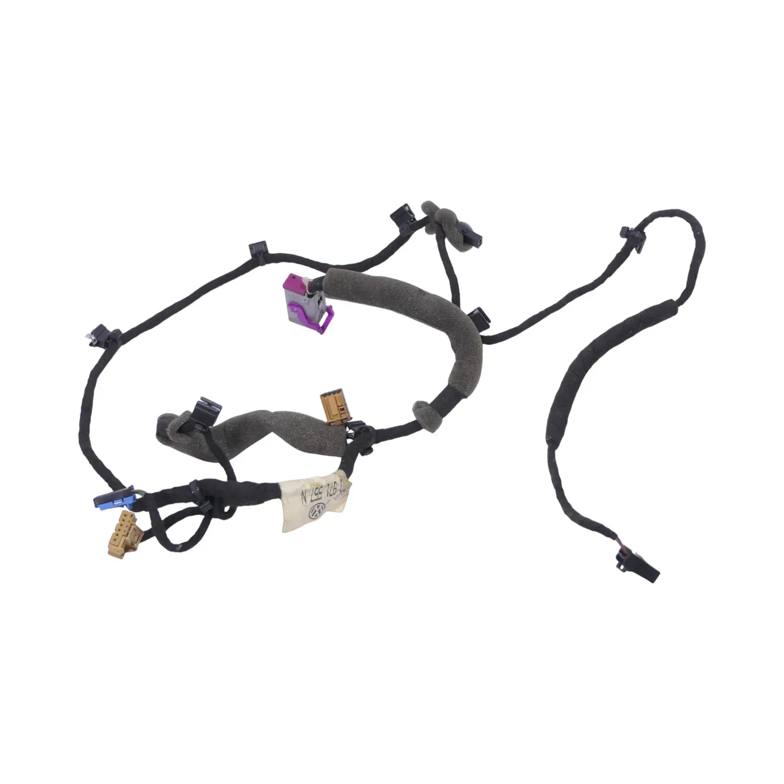VW Touran 1T Kabelbaum Tür Türkabelbaum ZV vorne links Leitungssatz 1T0971557N - Bild 1