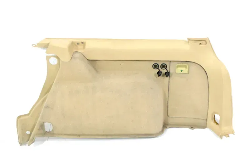 Passat 3BG 3B Abdeckung Verkleidung Kofferraum hinten rechts beige besch - Bild 1