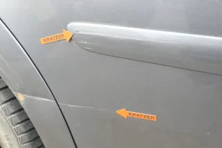 VW Touran 1T 1T3 Tür hinten rechts grau LD7X Platinumgrey - Bild 2